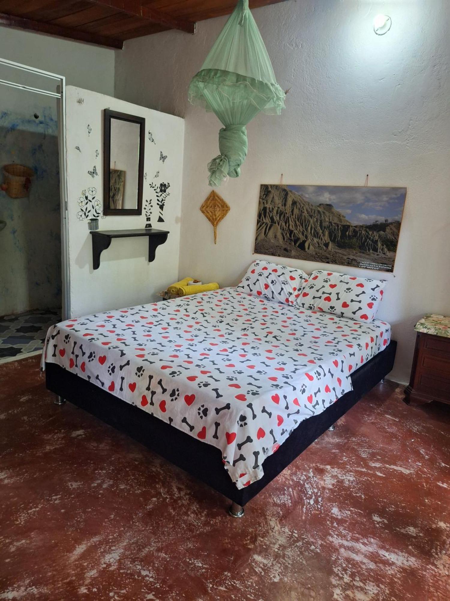 Alojamiento Casa De Campo Los Cactus Villavieja Eksteriør bilde